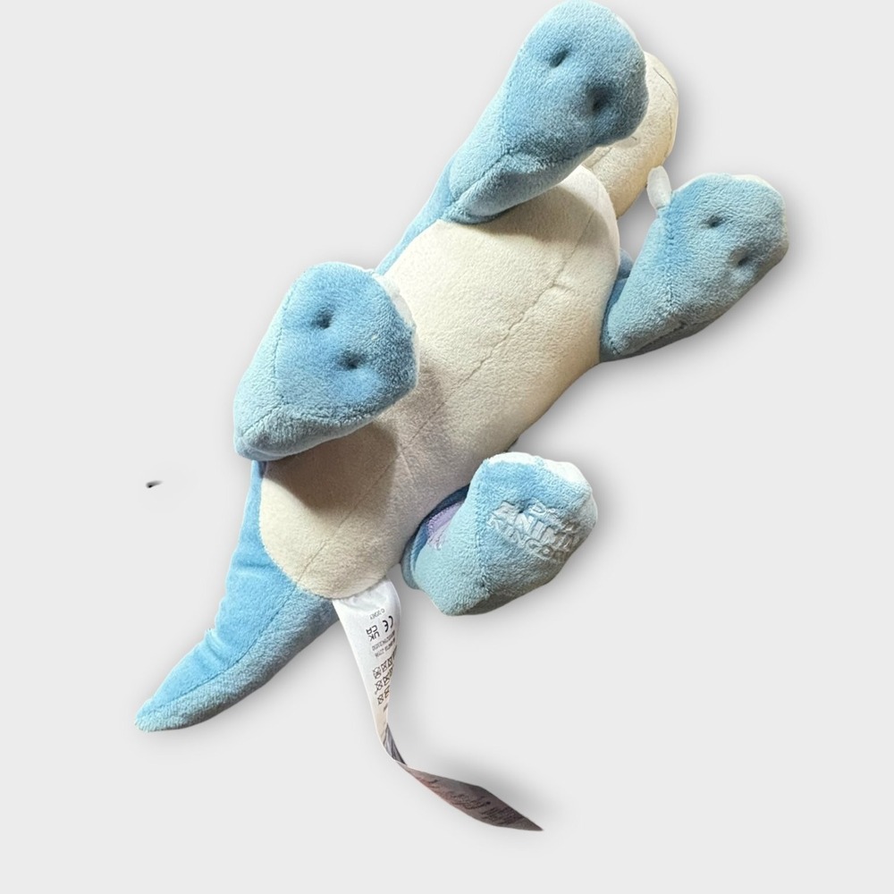 Disney Parks Animal Kingdom The Dino Institute Iguanodon Dinosaur Plush Blue - Picture 6 of 6